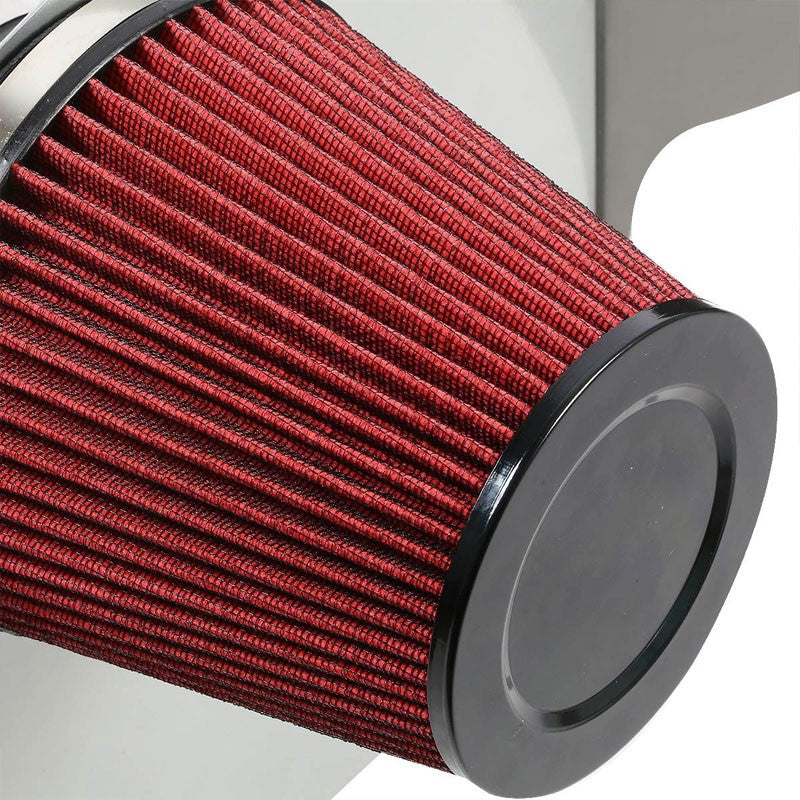 Cold Air Intake Kit Silver Pipe+Heat Shield For Chevrolet 10-11 Camaro V6 3.6L-Performance-BuildFastCar