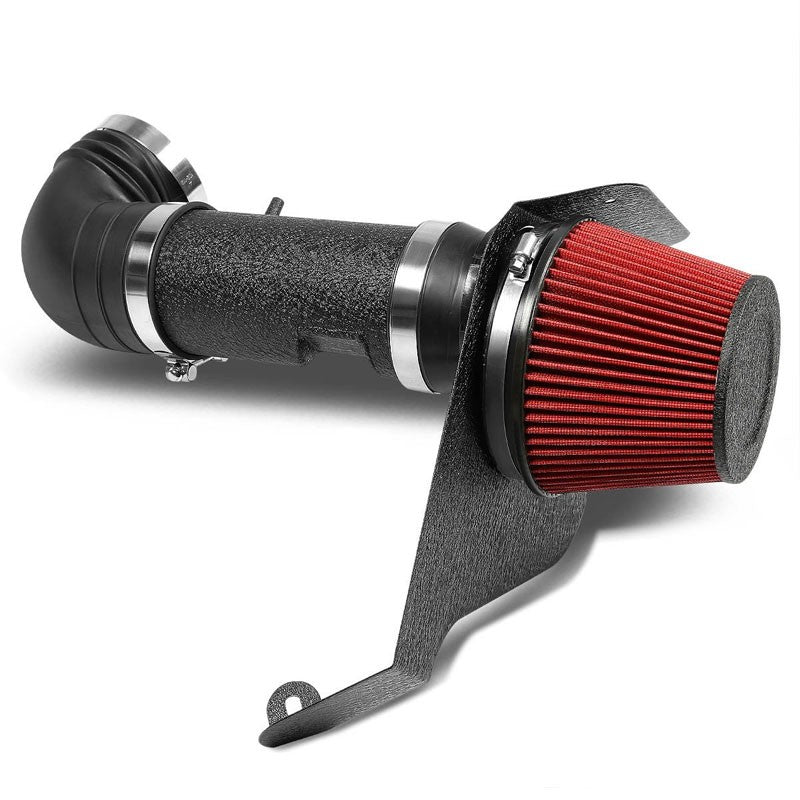 Cold Air Intake Kit Black Pipe+Filter+Heat Shield For Cadillac 06-07 CTS V V8-Performance-BuildFastCar