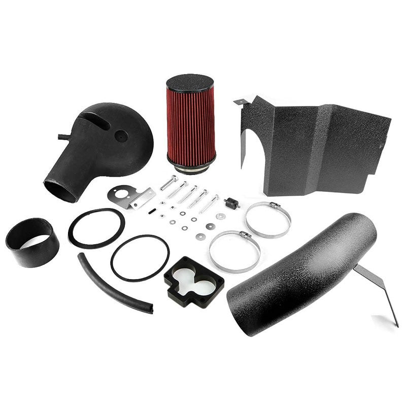 Cold Air Intake Black Pipe/Red Fitler+Heat Shield For 97-99 Dakota/Durango V8-Performance-BuildFastCar