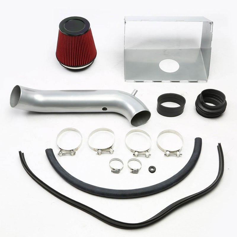 Cold Air Intake Kit Silver Pipe+Heat Shield For Dodge 09-14 Ram 1500/2500/3500 V-Performance-BuildFastCar