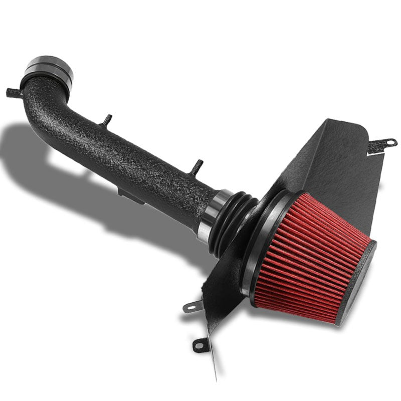 Cold Air Intake Kit Black Pipe+Heat Shield For Toyota 99-04 Tacoma/4Runner V6-Performance-BuildFastCar