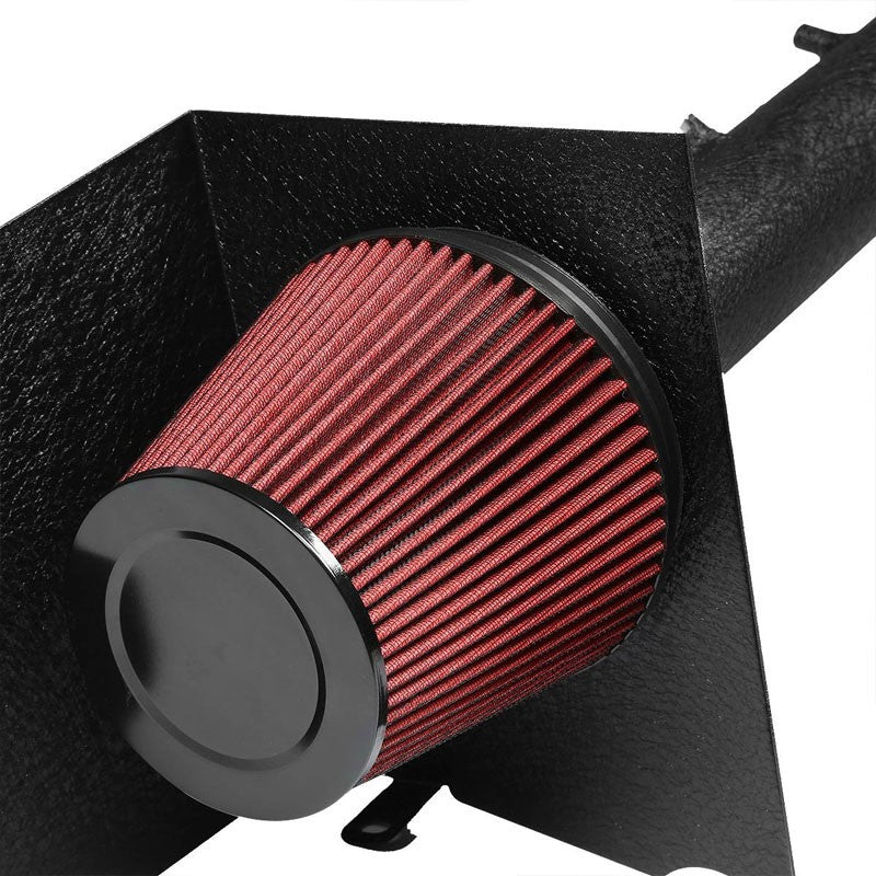 Cold Air Intake Kit Black Pipe+Heat Shield For Toyota 99-04 Tacoma/4Runner V6-Performance-BuildFastCar