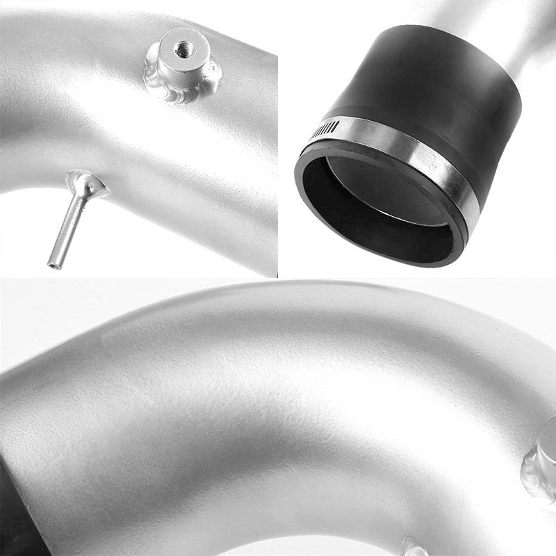 Cold Air Intake Polish Pipe/Filter+Heat Shield For 10-14 A3/Golf/Jetta/Passat-Performance-BuildFastCar