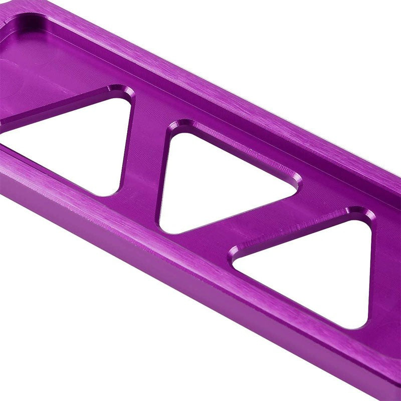 190MM/220MM Purple Billet Aluminum Car Battery Tie Down Mount Bracket Long Bar-Performance-BuildFastCar