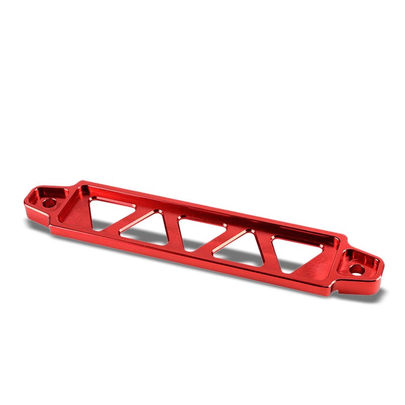 190MM/220MM Red Billet Aluminum Car Battery Tie Down Mount Bracket Long Bar-Performance-BuildFastCar