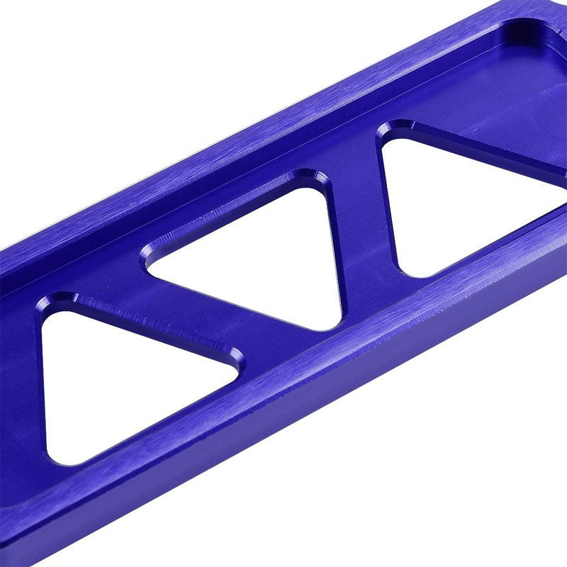 145MM/170MM Blue Billet Aluminum Car Battery Tie Down Mount Bracket Short Bar-Performance-BuildFastCar