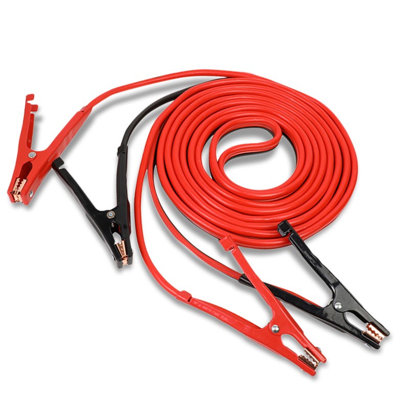 Heavy Duty 25FT 4 Gauge Copper Wire Battery Jumper Cables Jump Start Booster Kit-Accessories-BuildFastCar