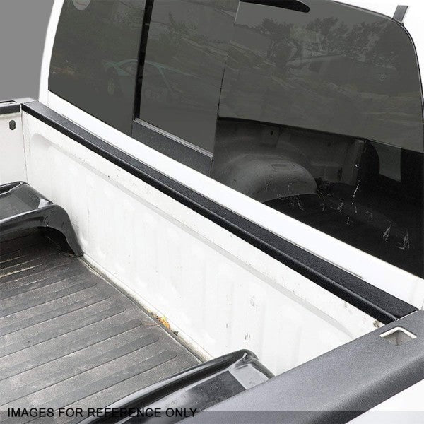 Front Black Truck Bed Cap Molding Rail Protector Cover Work With 97-04 Dakota-Exterior-BuildFastCar