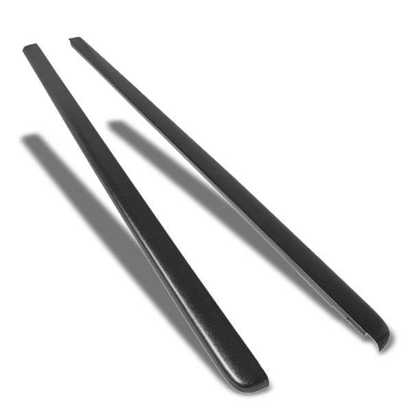 Pair Black Truck Bed Cap Molding Rail Cover For 94-02 Ram 1500/2500/3500 8Ft Bed-Exterior-BuildFastCar