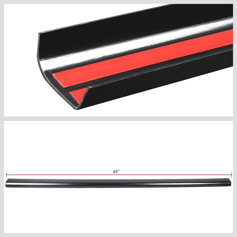 Rear Tailgate Truck Bed Cap Molding Rail Protector Cover For 88-98 Chevy GMC C/K-Exterior-BuildFastCar