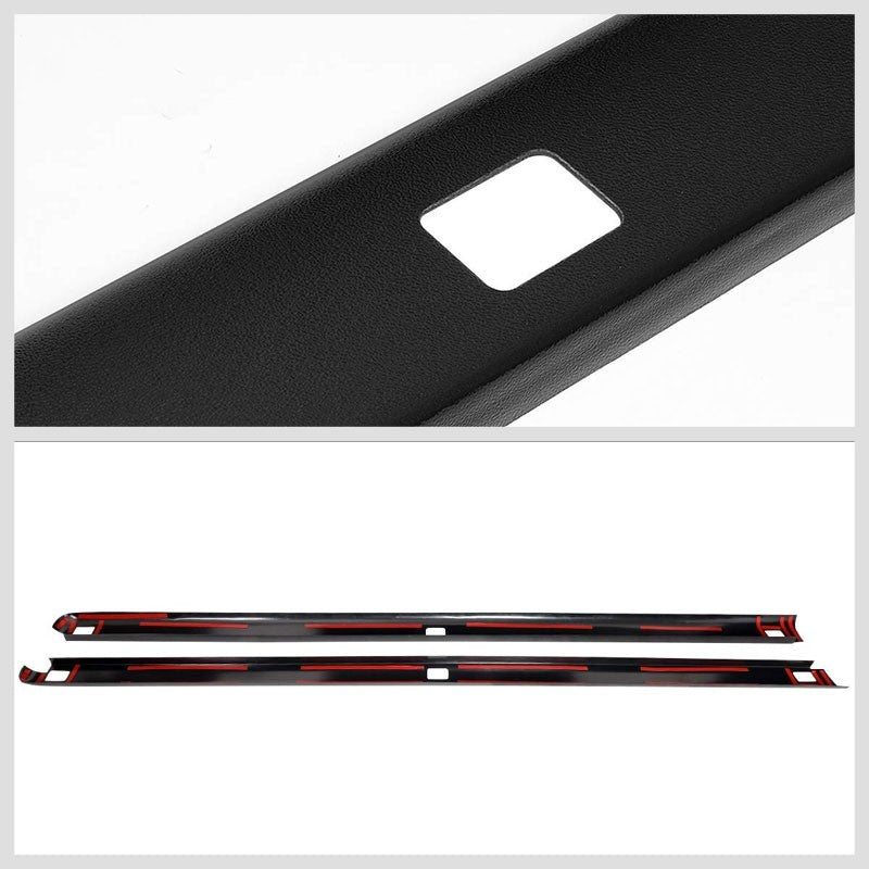 2PCS Truck Bed Cap Rail Protector Cover W/Hole For 80-97 Ford F-350 8Ft Bed-Exterior-BuildFastCar