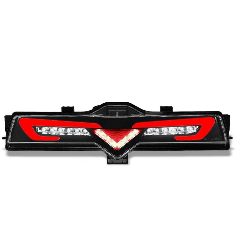 Clear Lens Rear 3D Bar Brake Bumper Light For 13-16 Scion FR-S/BRZ 2.0L H4 DOHC-Exterior-BuildFastCar