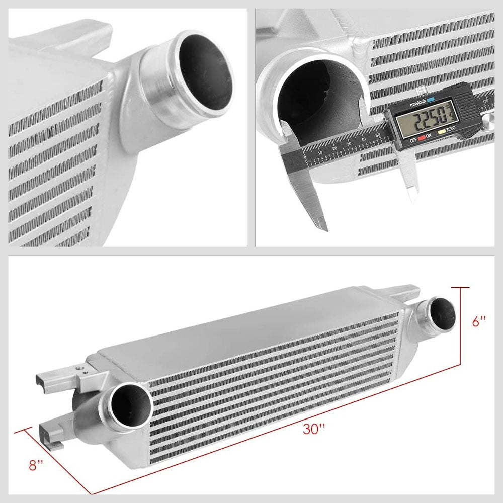 Metallic Front Mount Bar&Plate Intercooler 21X5.75 For 15-19 Mustang Ecoboost-Cooling Systems-BuildFastCar
