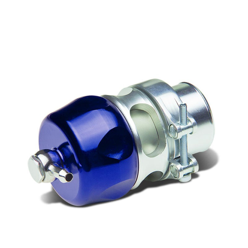 Blue Aluminum V-Band 38MM Vee Port Intercooler Turbo Boost Blow Off Valve BOV-Performance-BuildFastCar