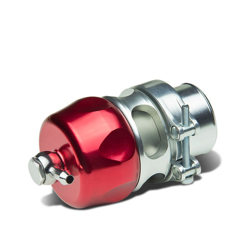 Red Aluminum V-Band 38MM Vee Port Intercooler Turbo Boost Blow Off Valve BOV-Performance-BuildFastCar