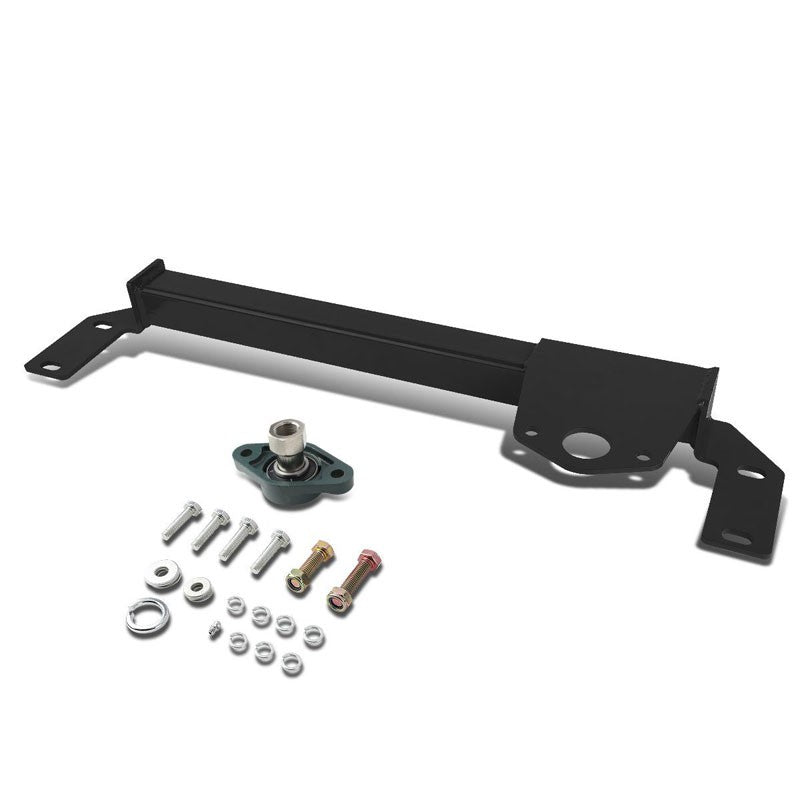 Black Steel Steering Stabilizer Brace/Bar For Dodge 94-02 Ram 1500/2500/3500 4WD-Suspension-BuildFastCar