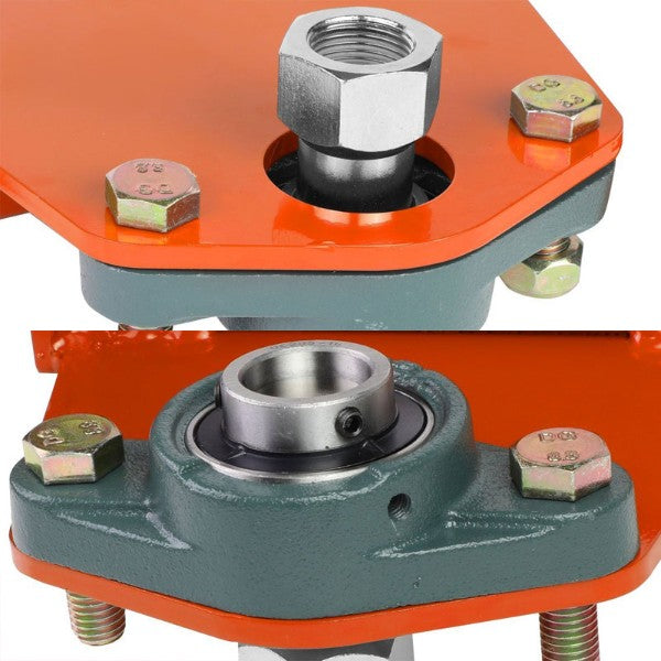 Red Steel Steering Stabilizer Brace/Bar Type 2 For 03-08 Ram 1500/2500/3500 4WD-Suspension-BuildFastCar