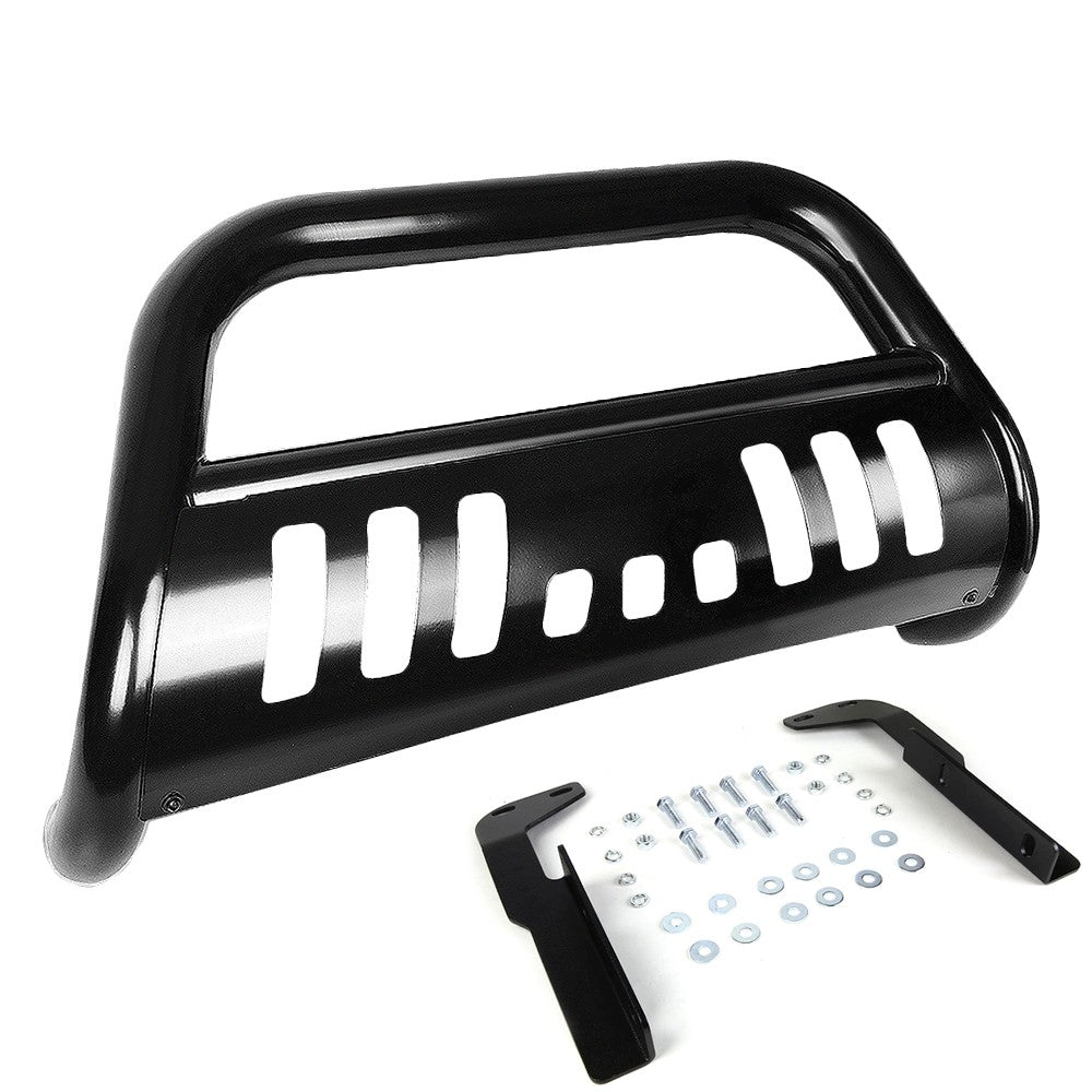 Black Bull Bar Bumper Grille Guard Skid Plate For Jeep 11-16 Grand Cherokee-Exterior-BuildFastCar