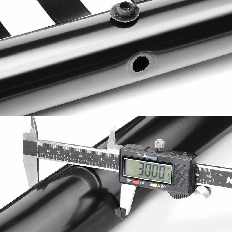 Black Bull Push Bar Bumper Grille Guard Skid Plate Kit For Toyota 05-15 Tacoma-Exterior-BuildFastCar