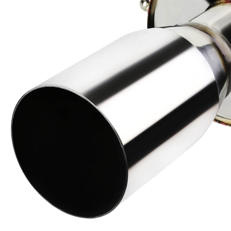 3.5" Muffler Tip Exhaust Catback System For 05-10 Chevrolet Cobalt 2.2L DOHC-Exhaust Systems-BuildFastCar