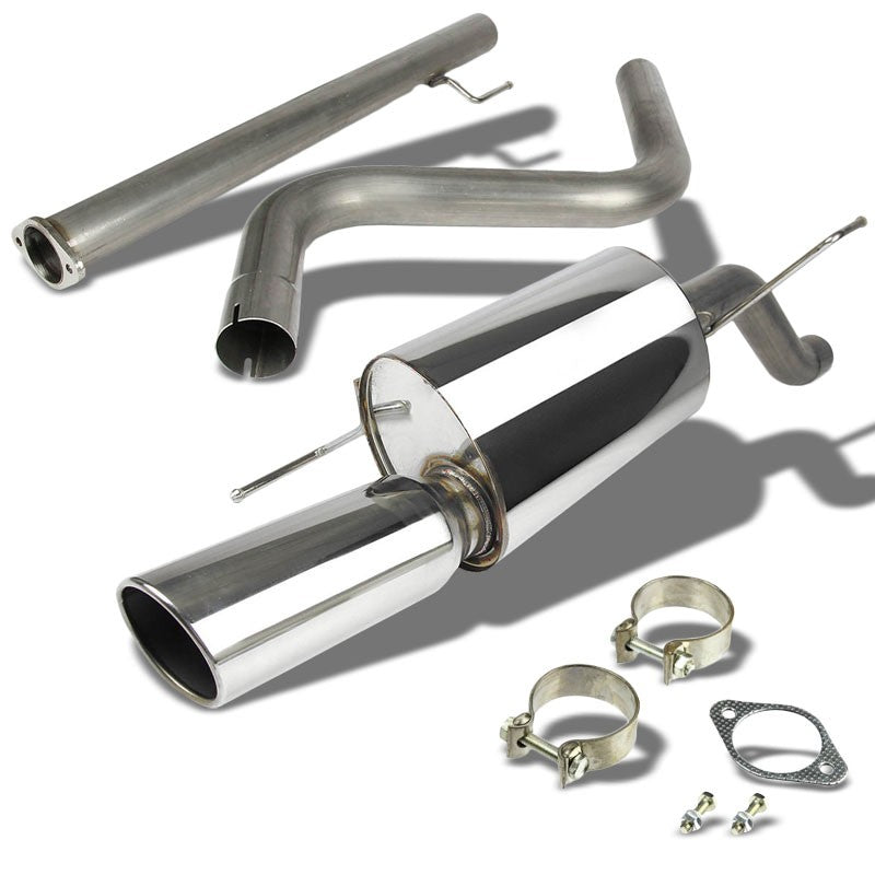 Catback Exhaust System 4" Round Slant Tip 12-16 Sonic T300 1.4L/1.8L BFC-CATB-CS12