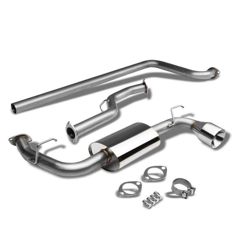 Catback Exhaust System 4.75" Round Roll Tip 00-05 Dodge Neon 2.0L SOHC BFC-CATB-DODN00SO20L-NRT