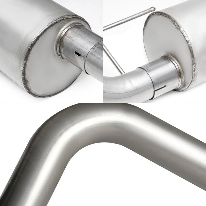 Exhaust Catback System (Stainless Steel) For 09-10 F-150 4.2L/4.6L/5.4L V6/V8-Performance-BuildFastCar