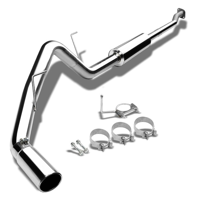 Catback System 3" Round Roll Tip 97-03 Ford F-150 4.6L/5.4L V8 SOHC BFC-CATB-F150-97-4654L