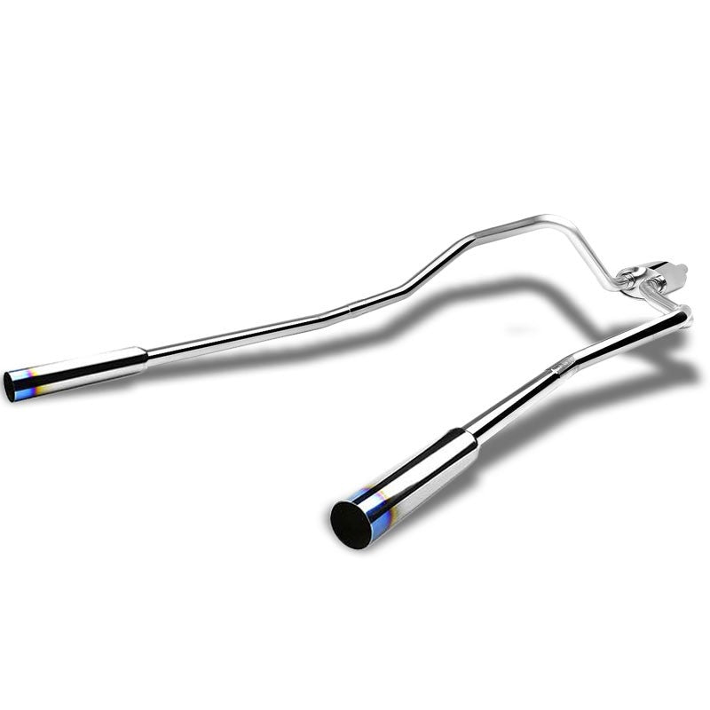Catback System T2 3.5" Slant Burnt Tip 04-08 F-150 Ext/Crew 4.6/5.4 BFC-CATB-FOR1500-T1-BT