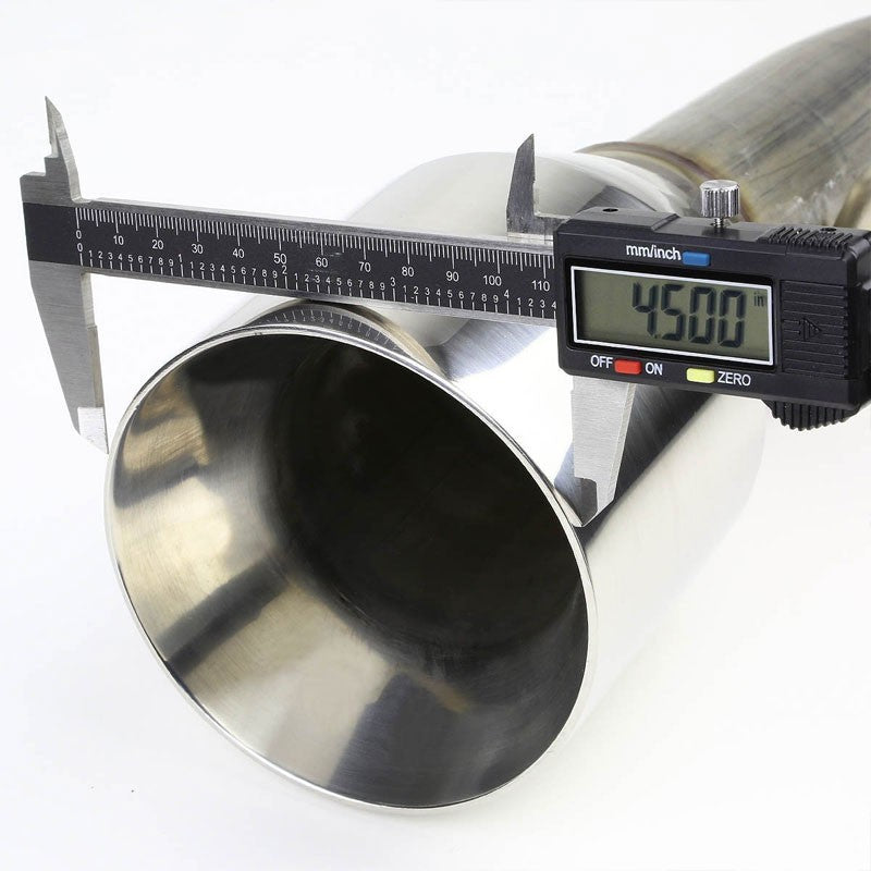 Catback System 4.5" Round Roll Tip 00-04 Focus ZX3/ZX5 2.0L/2.3L BFC-CATB-FF00-NRT