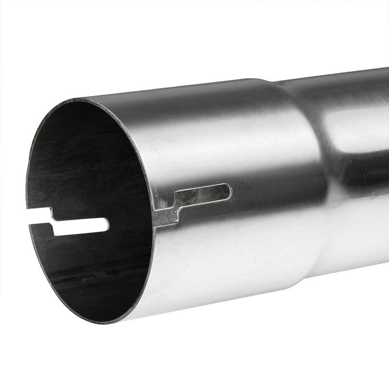3.75" Slant Muffler Tip Exhaust Catback System For 05-08 Ford Mustang 4.6L V8-Performance-BuildFastCar