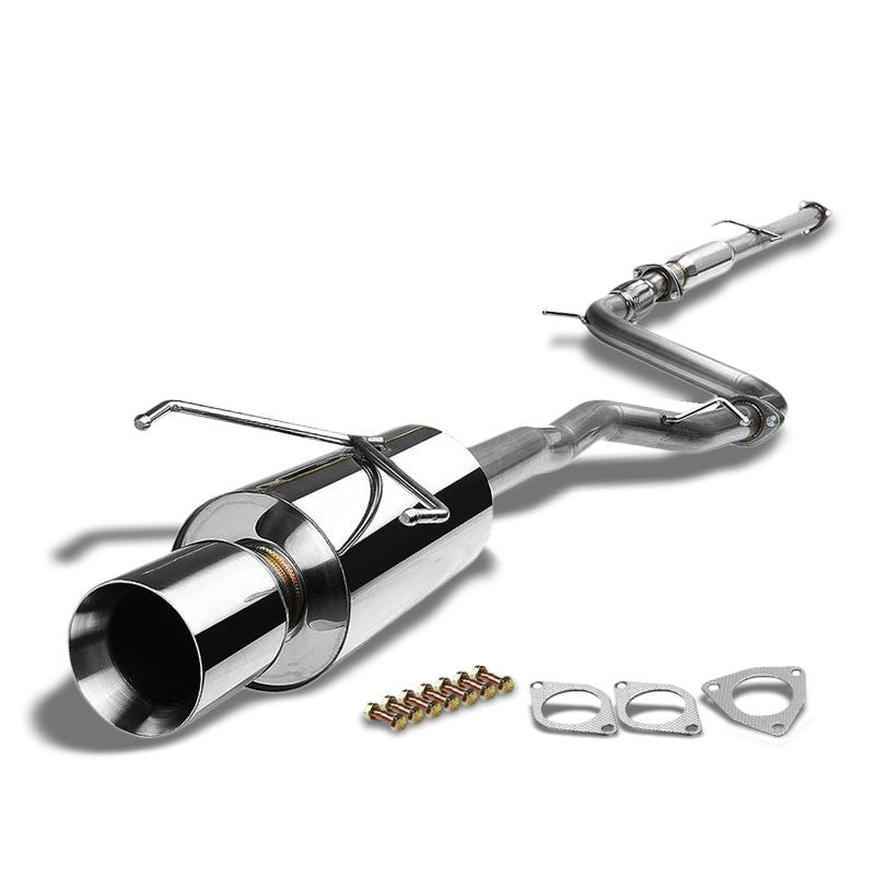Catback System 4" Round Roll Tip 94-97 Honda Accord CD5/CD7 2.2 SOHC BFC-CATB-HONA94L4-NRT