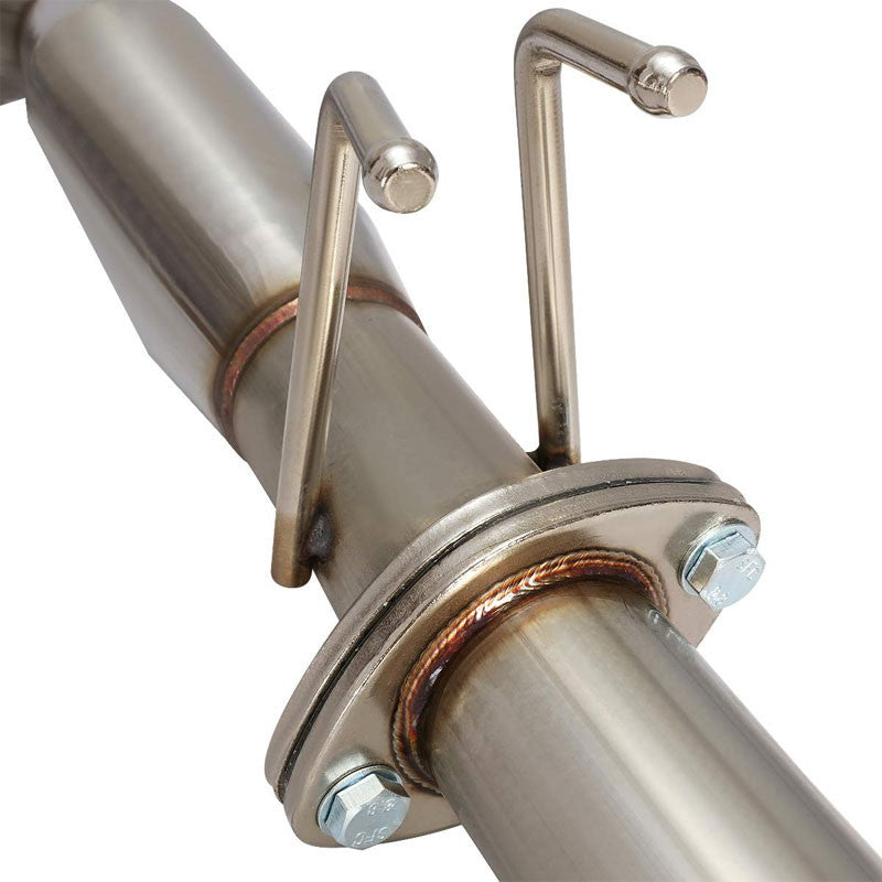 Catback Exhaust System 4" Round Tip 06-11 Civic FG2 Si Coupe 2.0L DOHC BFC-CATB-HC06SI