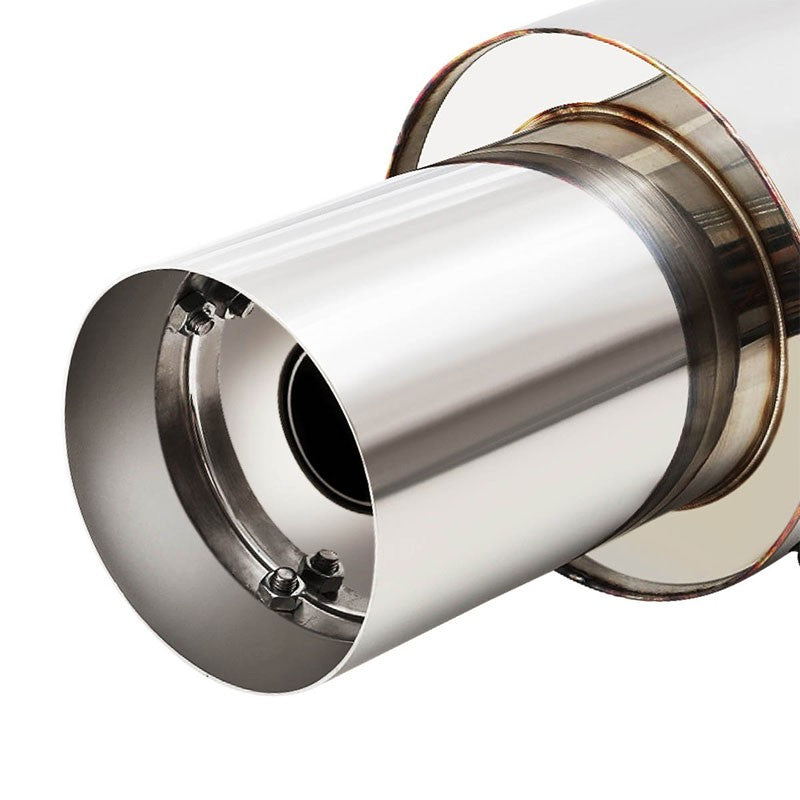 4.5" Muffler Tip Exhaust Catback System For 92-95 Civic EG3/EH2/EH3 Hatchback-Performance-BuildFastCar