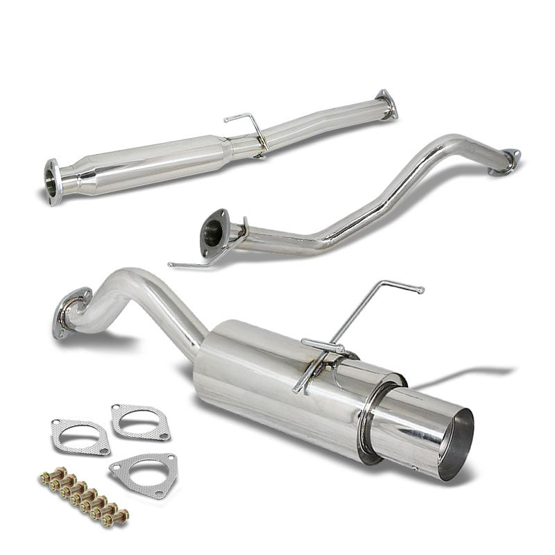 Catback System 4.5" Round Tip 96-00 Civic EJ6/EK9 Hatchback 1.6L BFC-CATB-HONC963