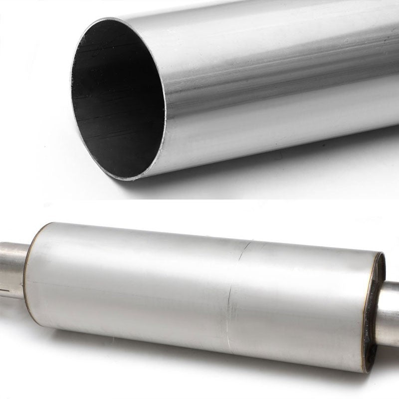 Exhaust Catback System (Stainless Steel) For 00-06 Jeep Wrangler TJ 2.5L DOHC-Performance-BuildFastCar