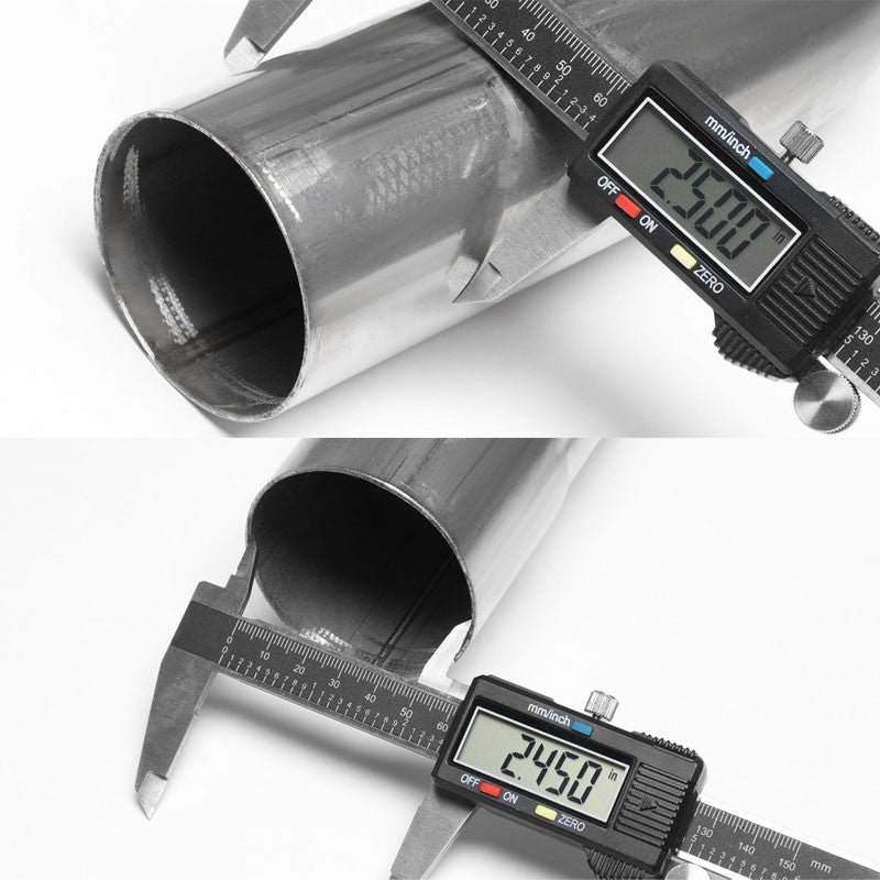 Exhaust Catback System (Stainless Steel) For 12-17 Jeep Wrangler 3.6L V6 DOHC-Performance-BuildFastCar