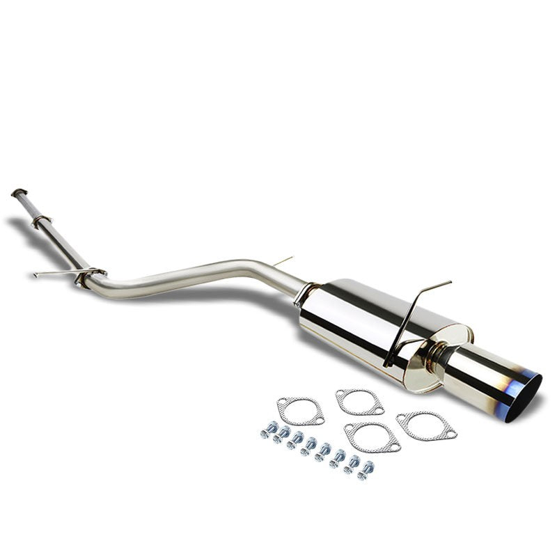 Catback System 4" Burnt Tip 06-09 Mitsubishi Eclipse 4G 2.4L SOHC BFC-CATB-MITE06L4-BT