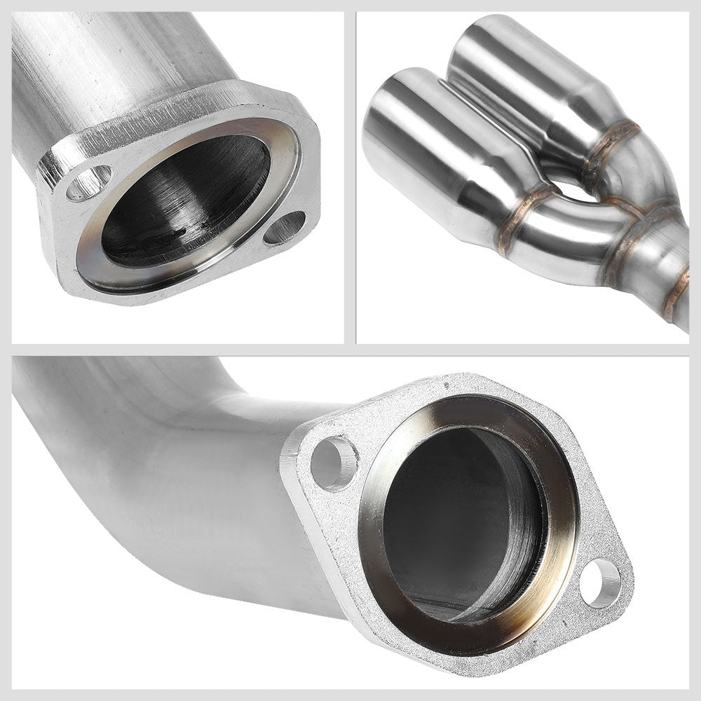 Stainless Steel Axleback Exhaust System 3.5" Tip For 08-15 Scion xB 2.4L L4