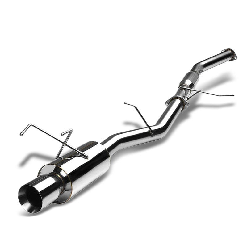 Catback Exhaust System 4" Round Roll Tip 89-94 Nissan 240SX S13 Silvia BFC-CATB-NISS13-NRT