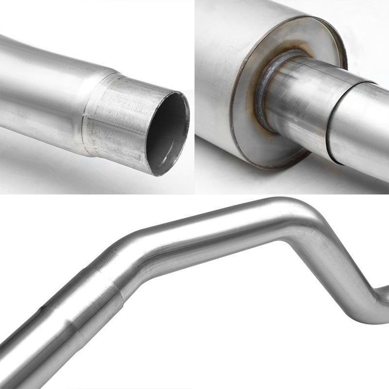 Exhaust Catback System (Stainless Steel) For 04-06 Nissan Titan A60 5.6L V8 DOHC-Performance-BuildFastCar