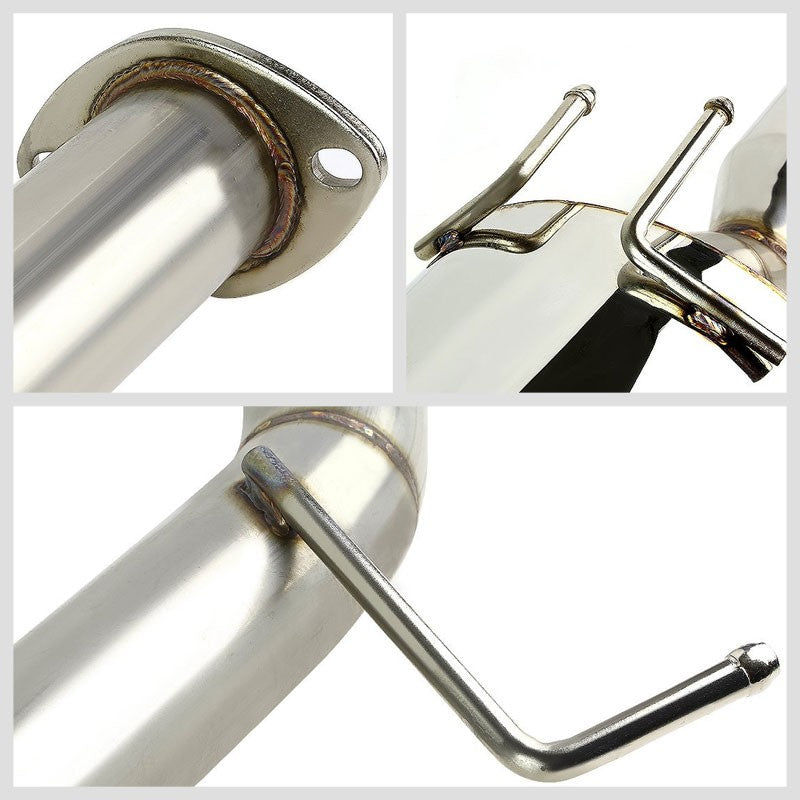 Catback System 4" Round Tip 12-15 Hond Civic Coupe FG3/FG4 1.8L BFC-CATB-OEHONCIV122