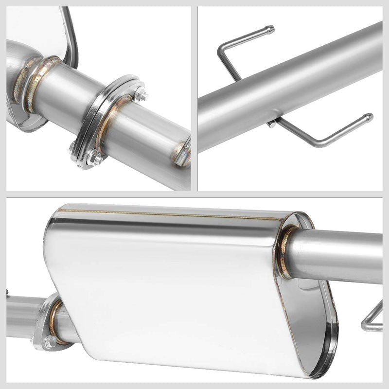 Exhaust Catback System (Stainless Steel) For 13-15 Toyota Tacoma Base 2.7L DOHC-Performance-BuildFastCar