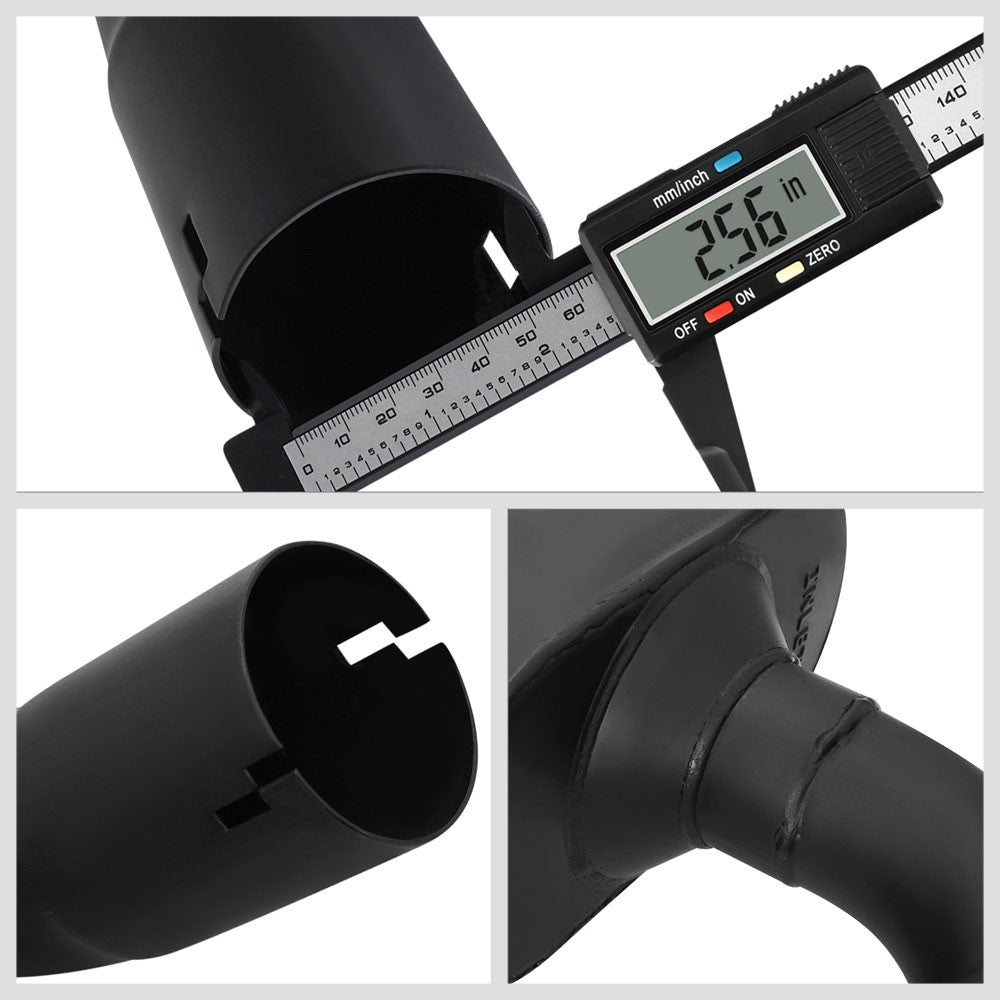 4" Rolled Tip Axleback Exhaust Kit 05-10 Mustang 4.6/5.4L S550 BFC-AXLB-U004