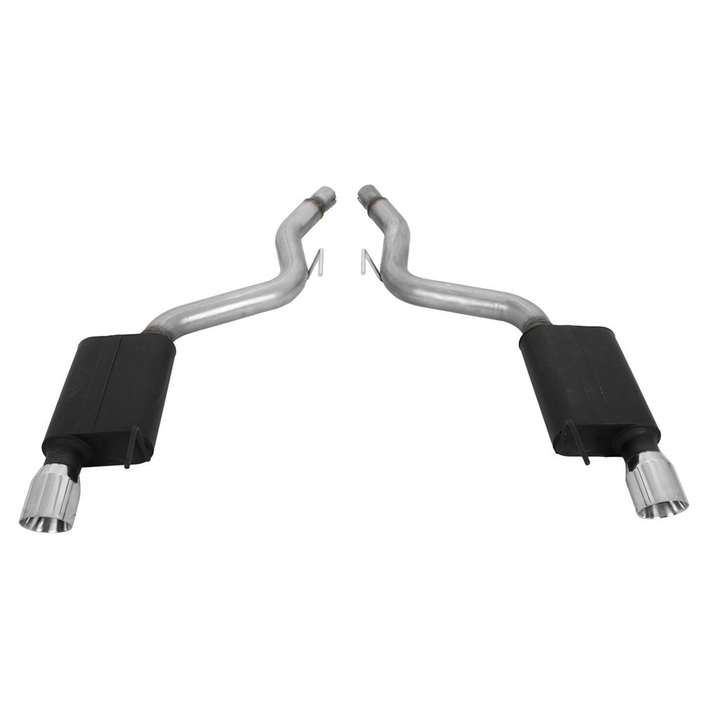 4" Rolled Tip Axleback Exhaust 15-17 Mustang GT Fastback 5.0L S550 BFC-AXLB-U007