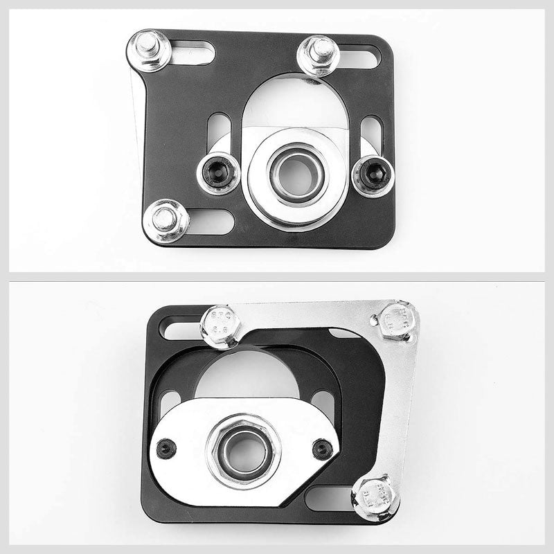 Aluminum Gold Front Adjustable +/-2.5 Camber Caster Plates Kit For 94-04 Mustang-Suspension-BuildFastCar