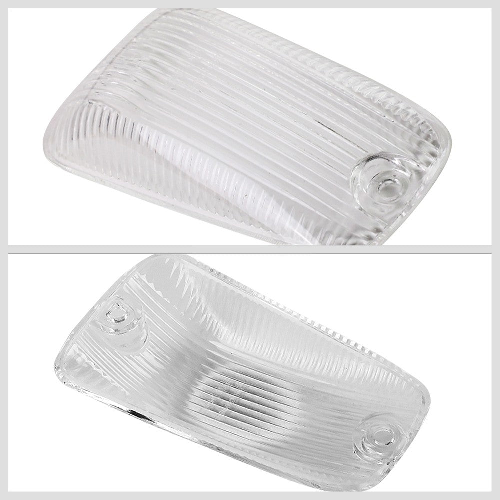 5PCS Amber LED Cab Roof Top Light Clear Lens For 88-02 Chevy C/K Pickup Suburban