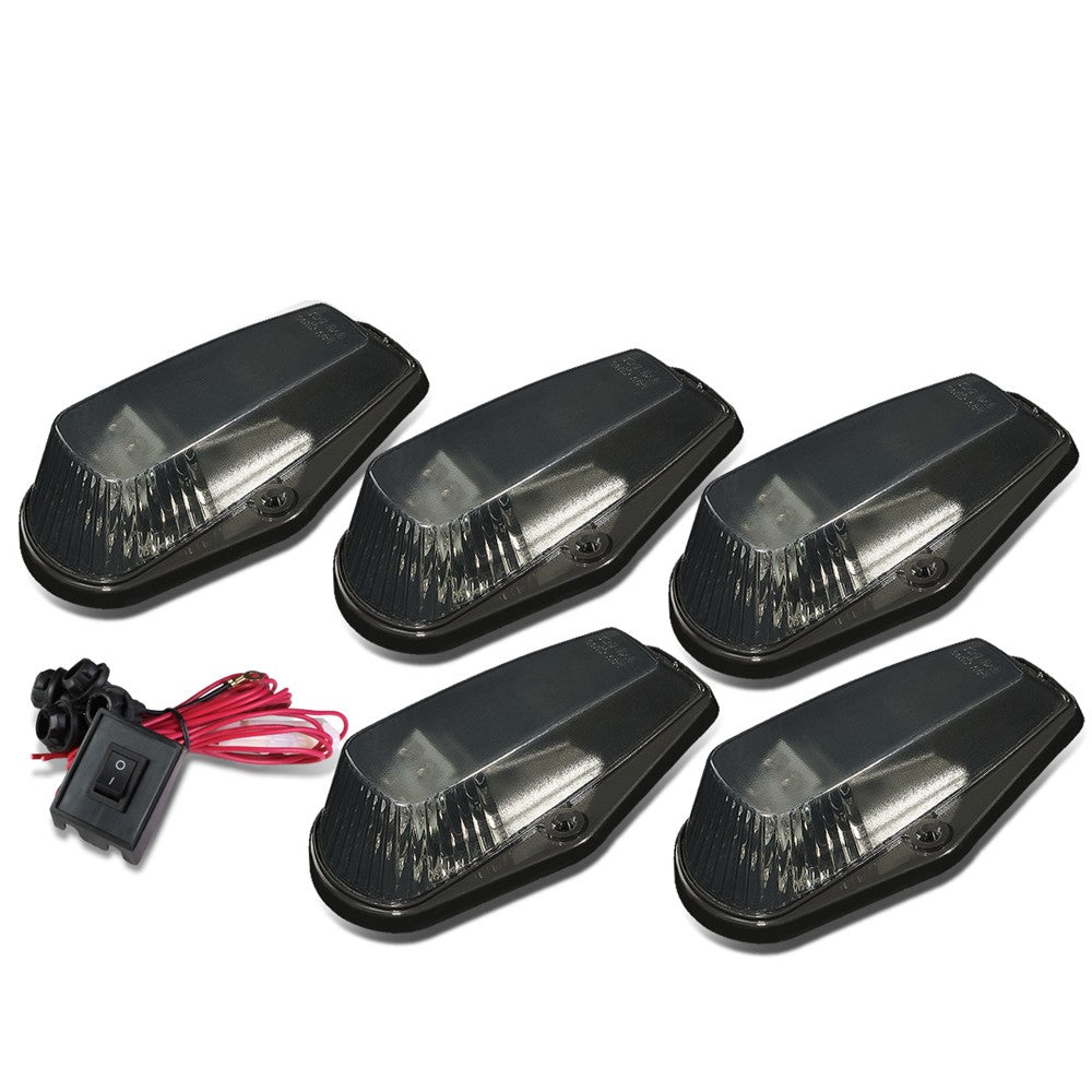 Smoked House&Len/Yellow LED Roof Top Light Cab Lamp For 80-96 F-150 F-250 F-350 BFC-RFL-15080-SM-YL