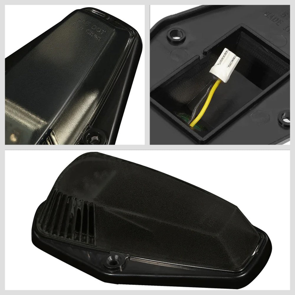 Smoked House&Len/Yellow LED Roof Top Light Cab Lamp For 80-96 F-150 F-250 F-350 BFC-RFL-15080-SM-YL