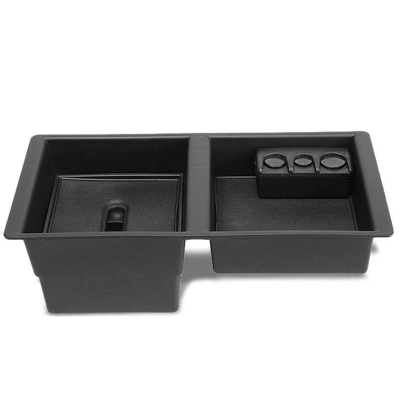 Black Center Console Organizer Coin Tray Lid For 15-18 Silverado/Suburban/Tahoe-Interior-BuildFastCar